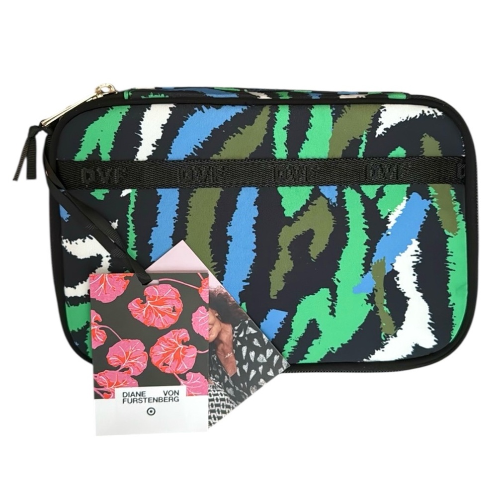 Jewelry Organizer Disco Zebra Green DVF for Target
